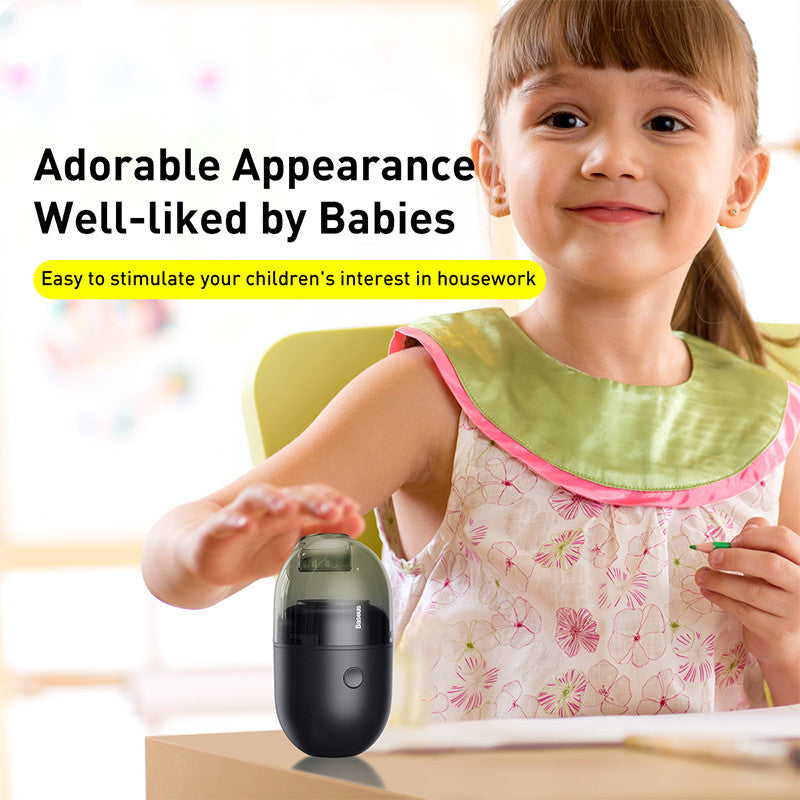 Desktop capsule vacuum cleaner