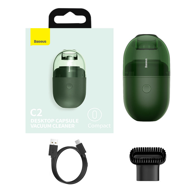 Desktop capsule vacuum cleaner