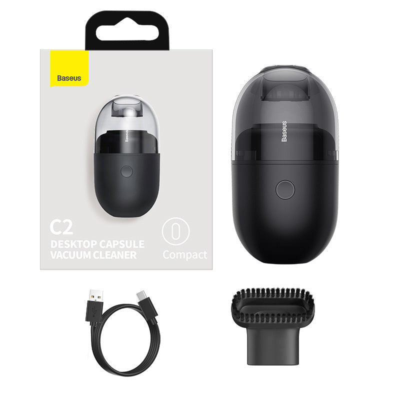 Desktop capsule vacuum cleaner