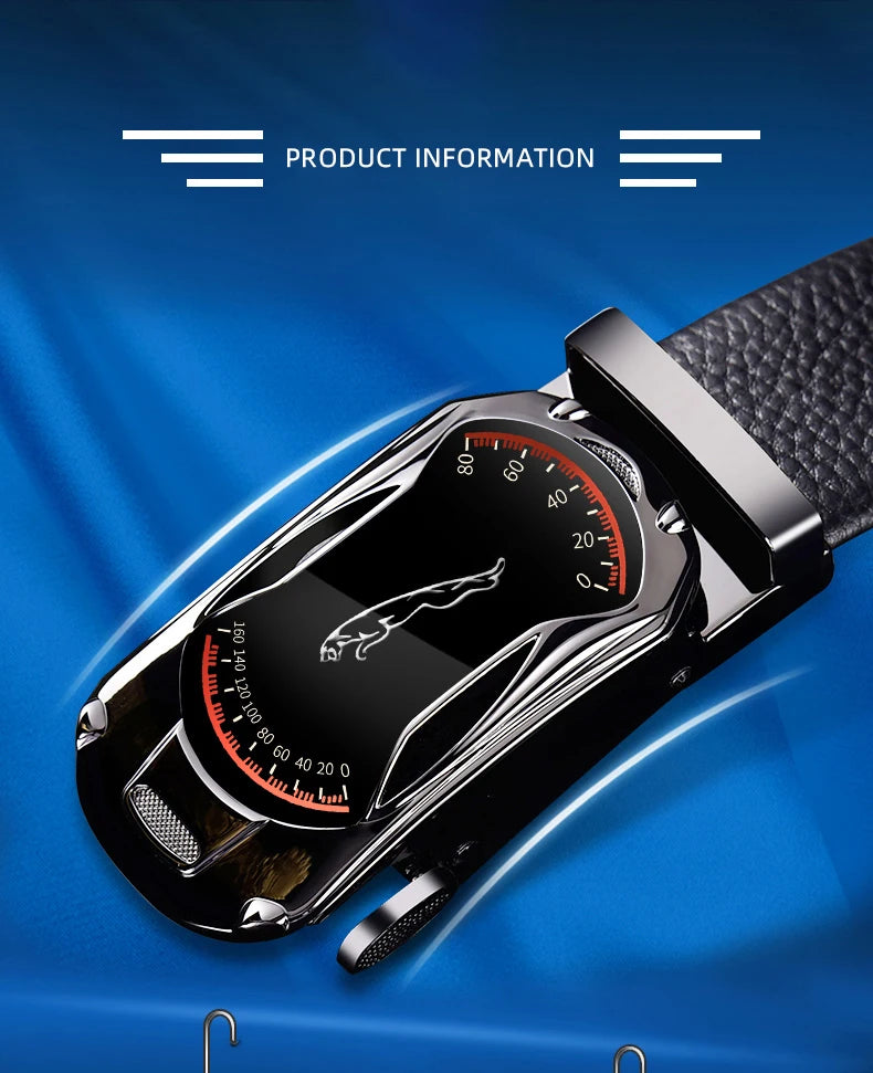 Belts Men Sports Car Luxury Brand Designer Fashion