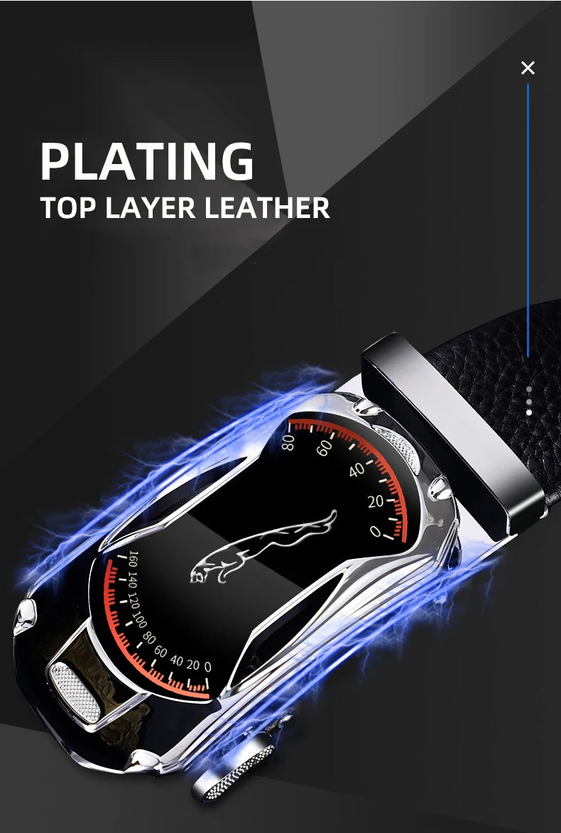 Belts Men Sports Car Luxury Brand Designer Fashion