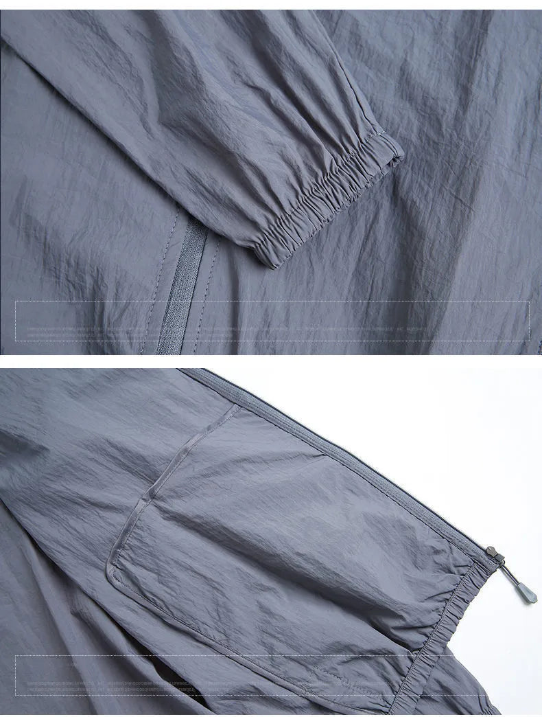 Thin Jacket Men Summer Outdoor Quick Dry Sun-Protective Jacket