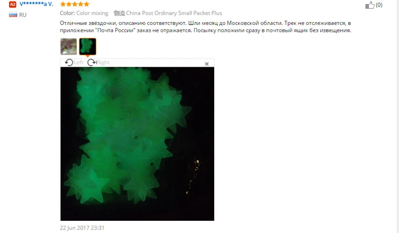 100Pcs Luminous Wall Stickers Glow In The Dark Stars Stickers For Kids Baby Room