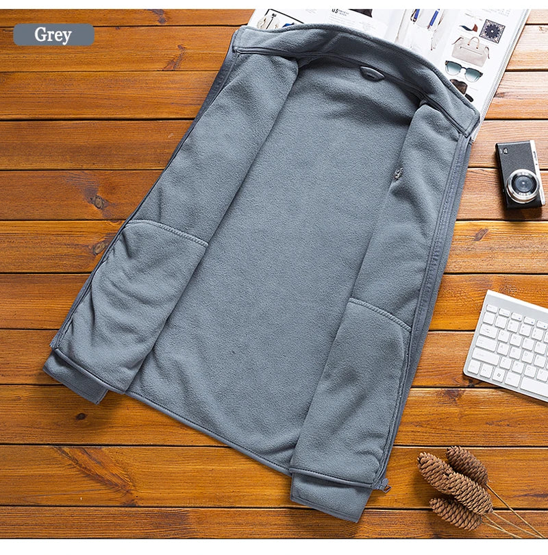 Man Fleece Tactical Softshell Jacket outwear Windbreaker Thermal Sporting male Tourism Mountain coats