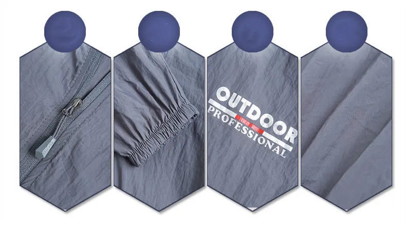 Thin Jacket Men Summer Outdoor Quick Dry Sun-Protective Jacket