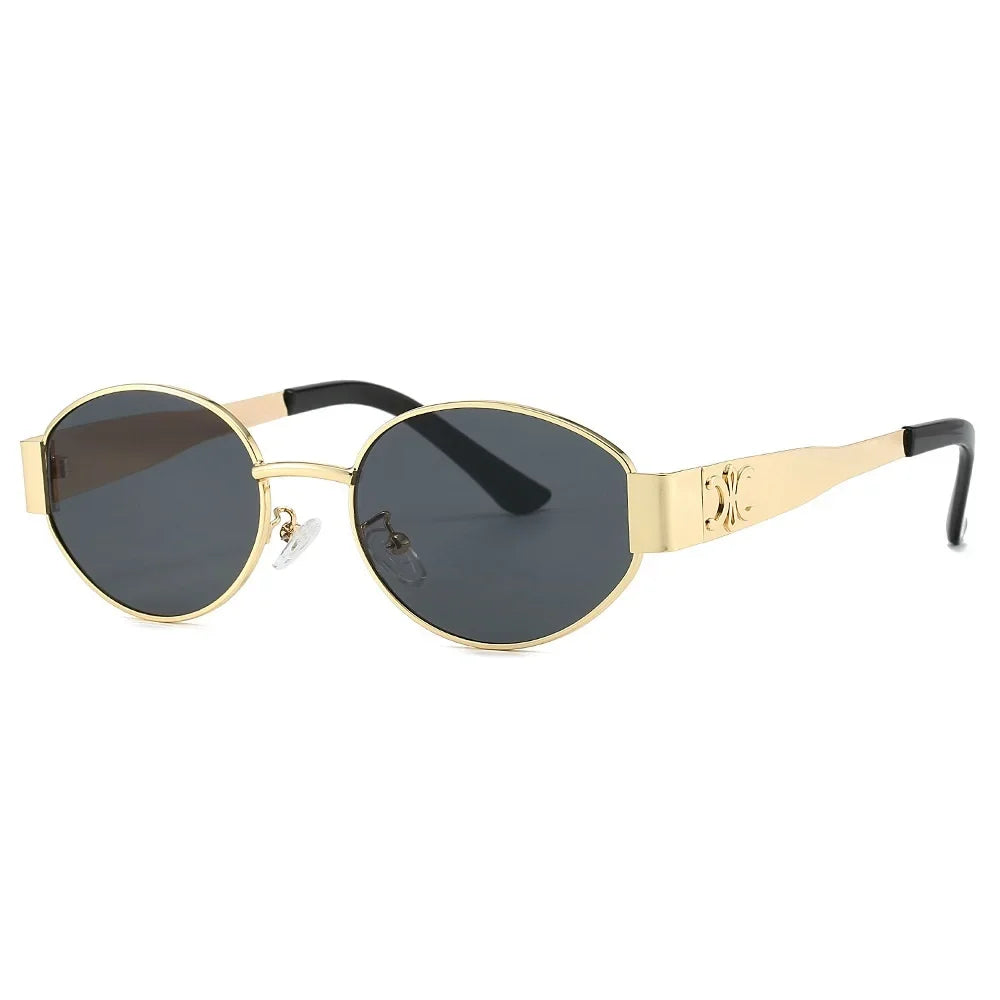 Luxury Metal Brand Sunglasses for Men