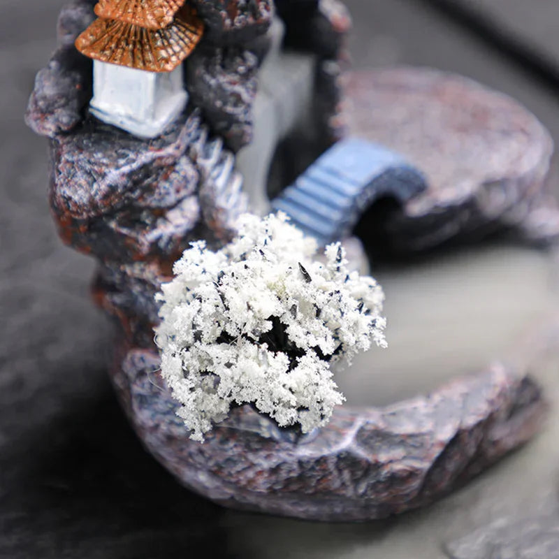 Backflow Incense Holder Waterfall Incense Burner Home Decor