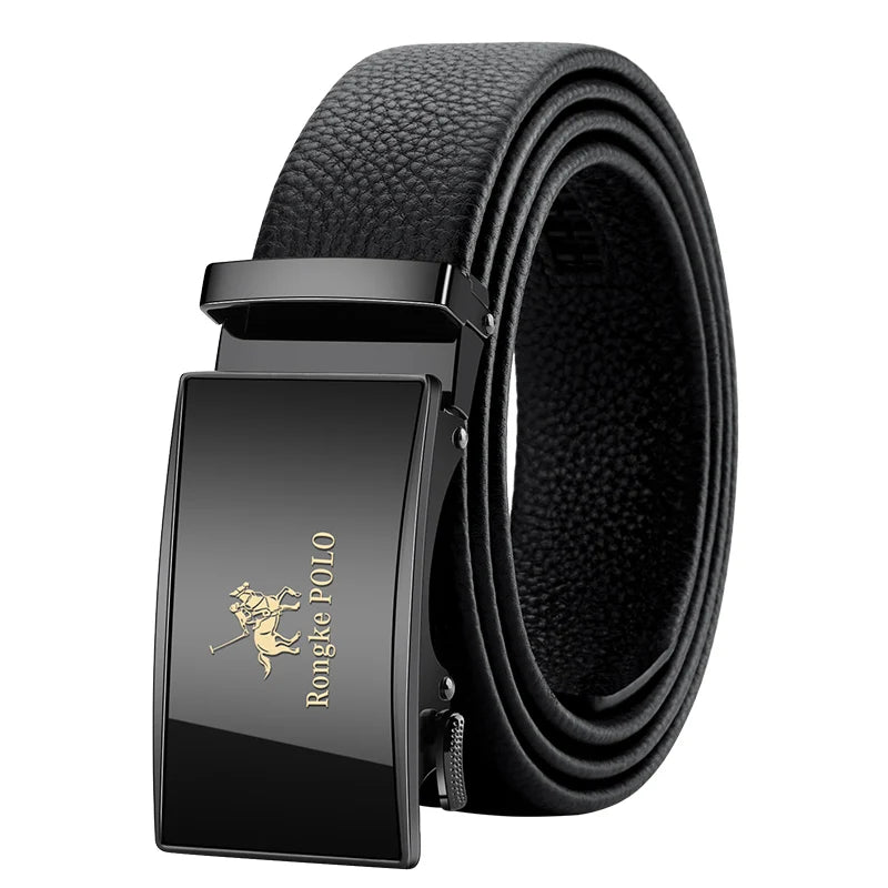 OYIFAN Men Belt Genuine Leather Belt for men Automatic belts