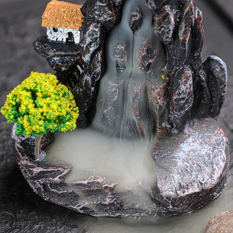 Backflow Incense Holder Waterfall Incense Burner Home Decor