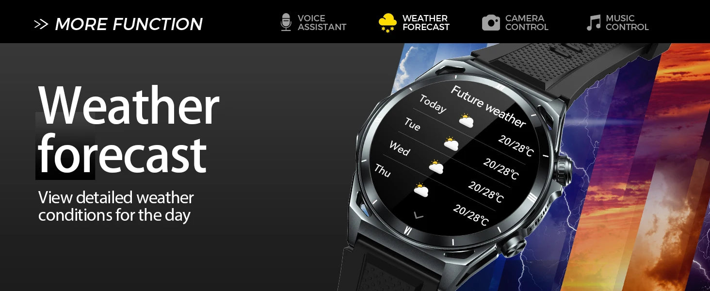 EIGIIS New Smart Watch KE6 1.43" AMOLED Display