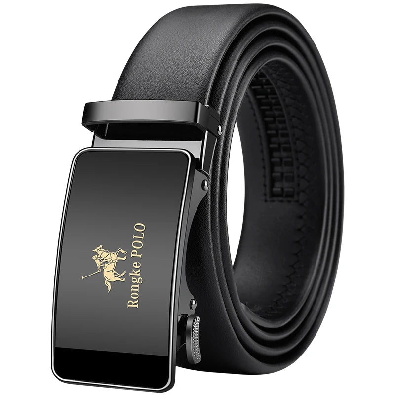 OYIFAN Men Belt Genuine Leather Belt for men Automatic belts