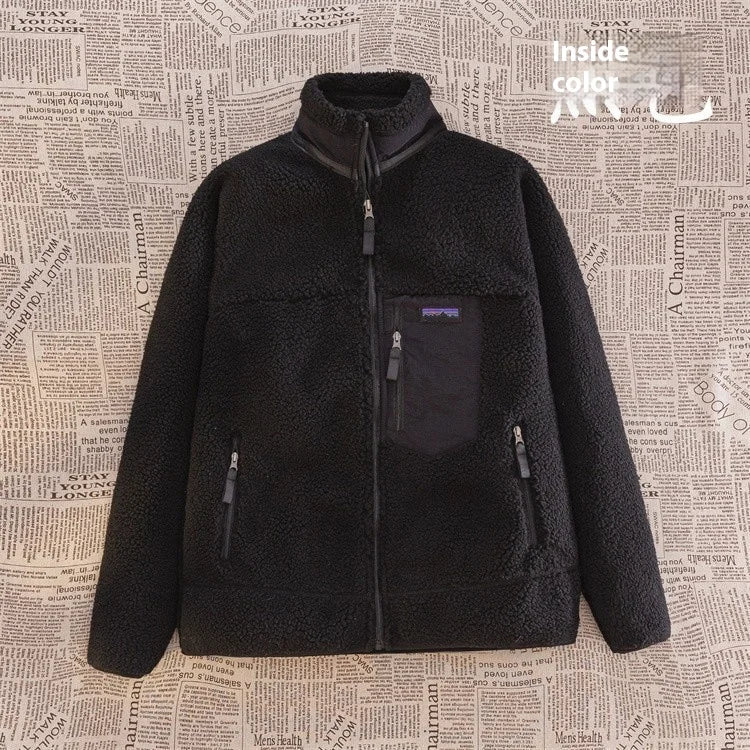 Japanese Bata outdoor fleece jacket for men