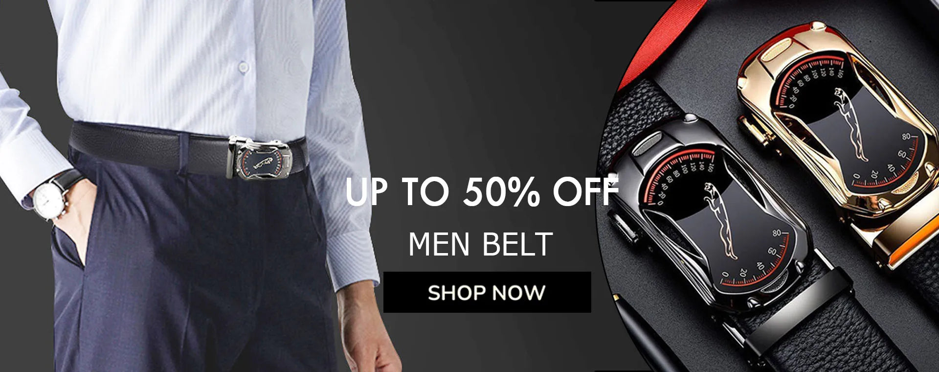 Belts Men Sports Car Luxury Brand Designer Fashion