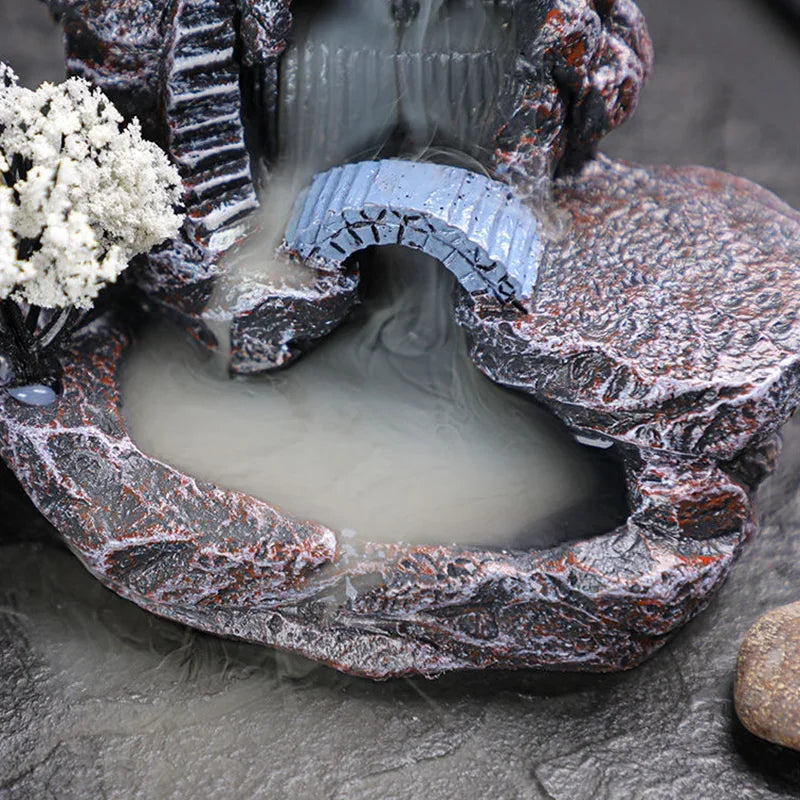 Backflow Incense Holder Waterfall Incense Burner Home Decor