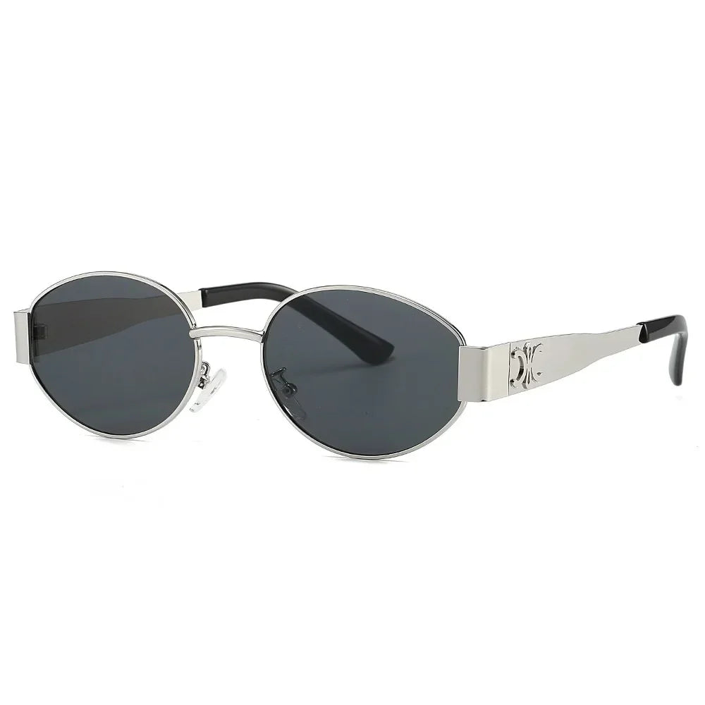 Luxury Metal Brand Sunglasses for Men
