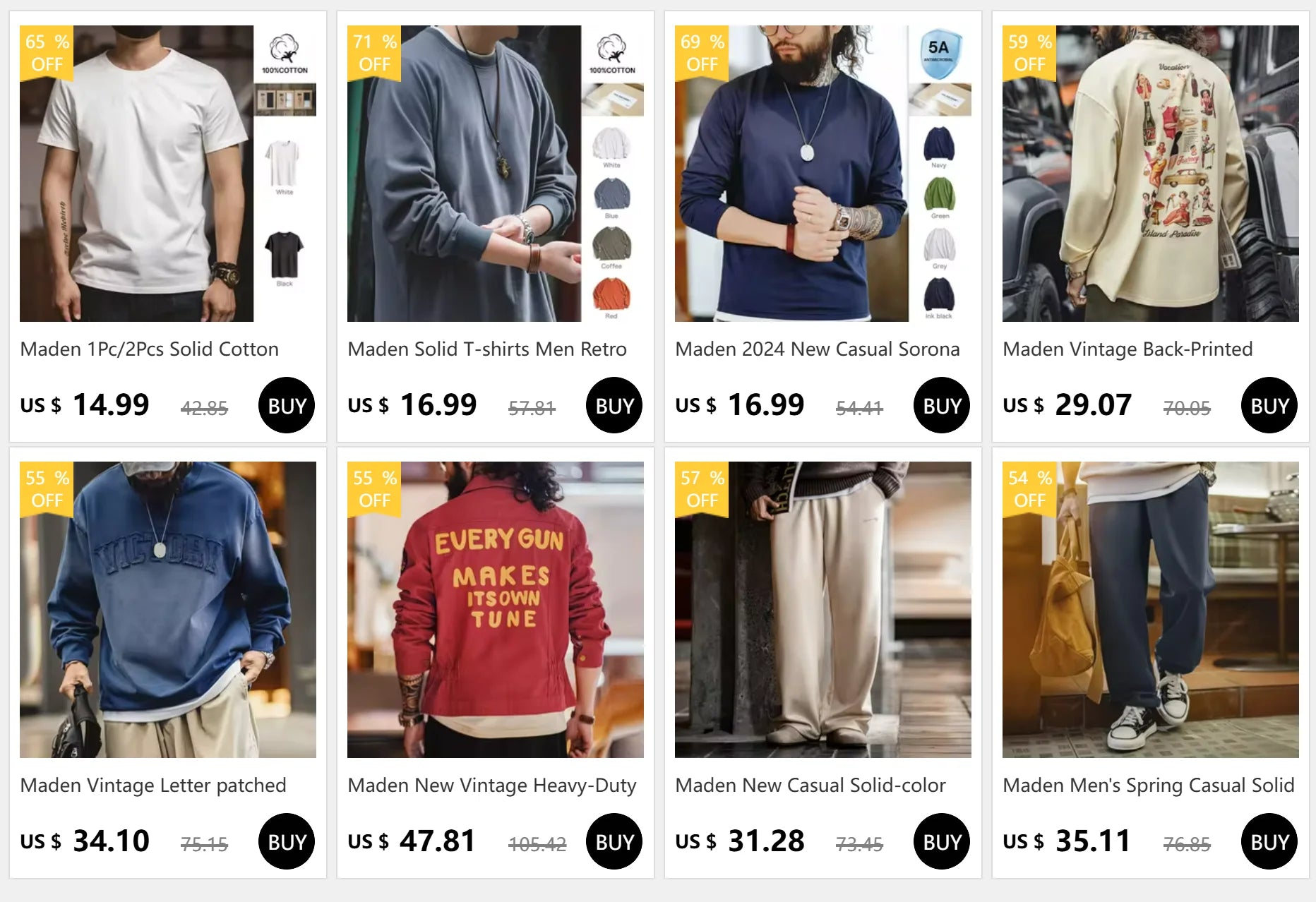 Meden Retro Canvas Detroit Hunting J001 Jacket with Heavyweight Cotton Pockets