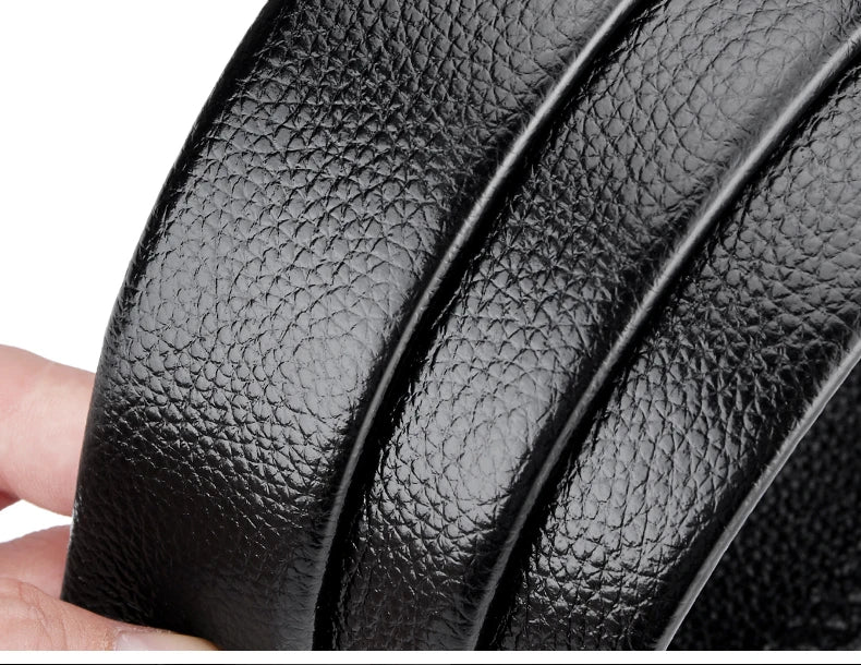 OYIFAN Men Belt Genuine Leather Belt for men Automatic belts