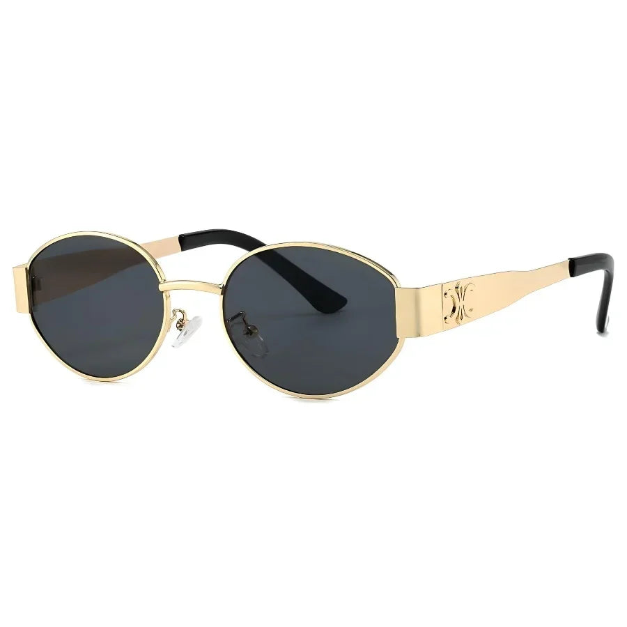 Luxury Metal Brand Sunglasses for Men
