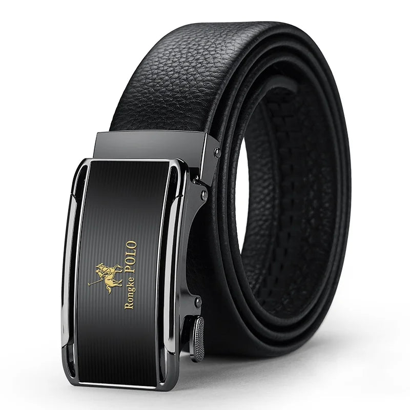 OYIFAN Men Belt Genuine Leather Belt for men Automatic belts