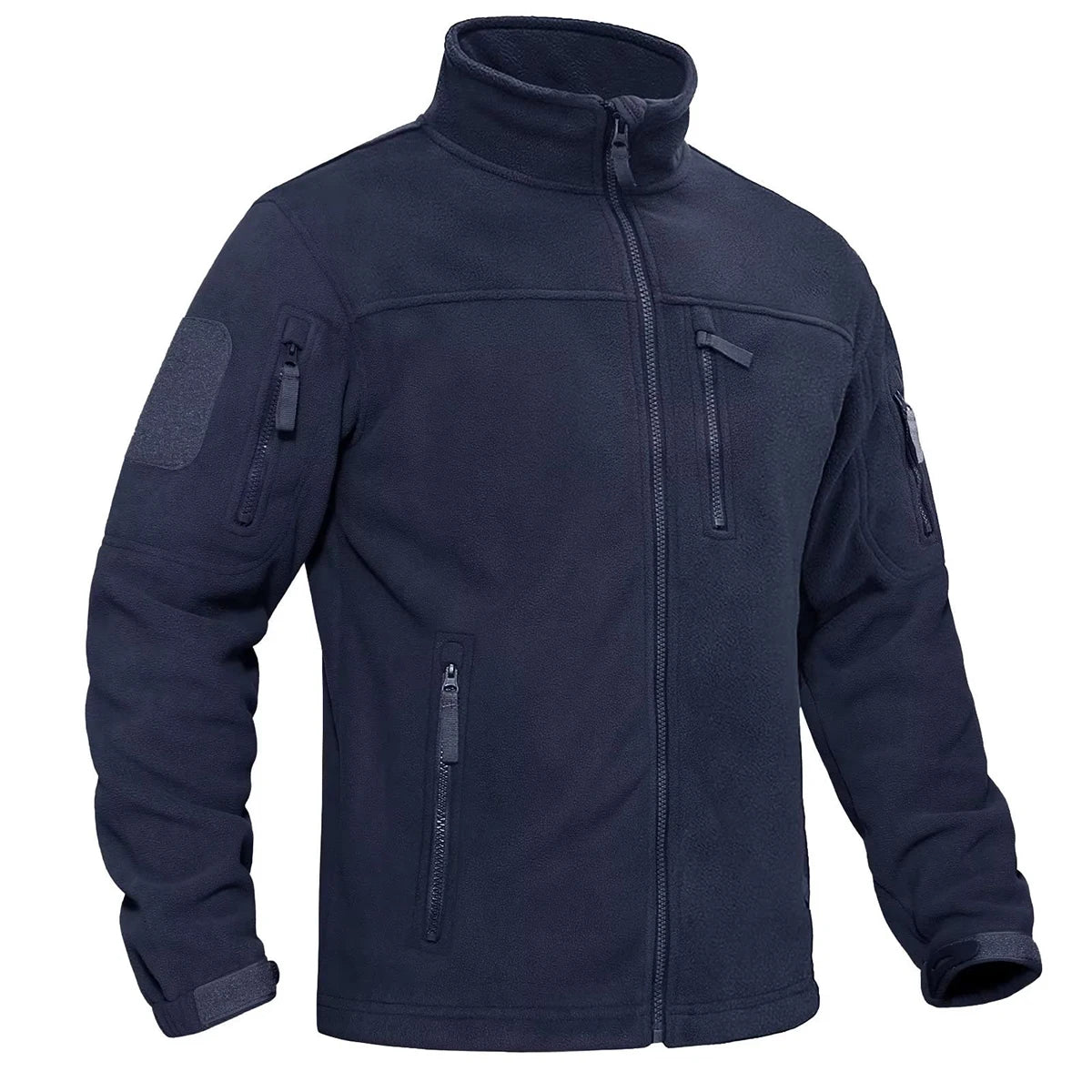 TACVASEN Men's Fleece Jacket Soft Warmth Windproof Full Zip Up Coat