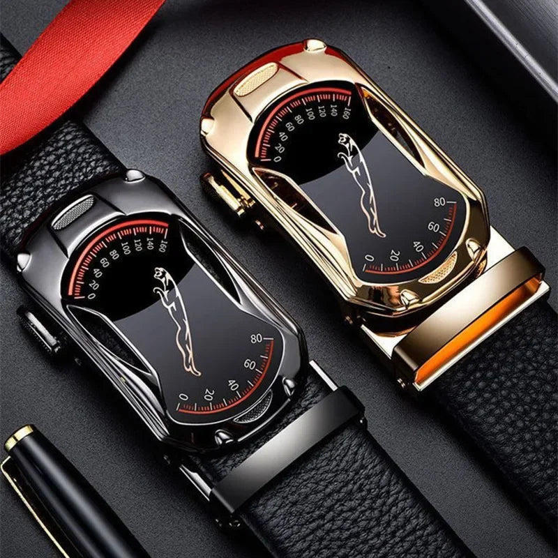 Belts Men Sports Car Luxury Brand Designer Fashion