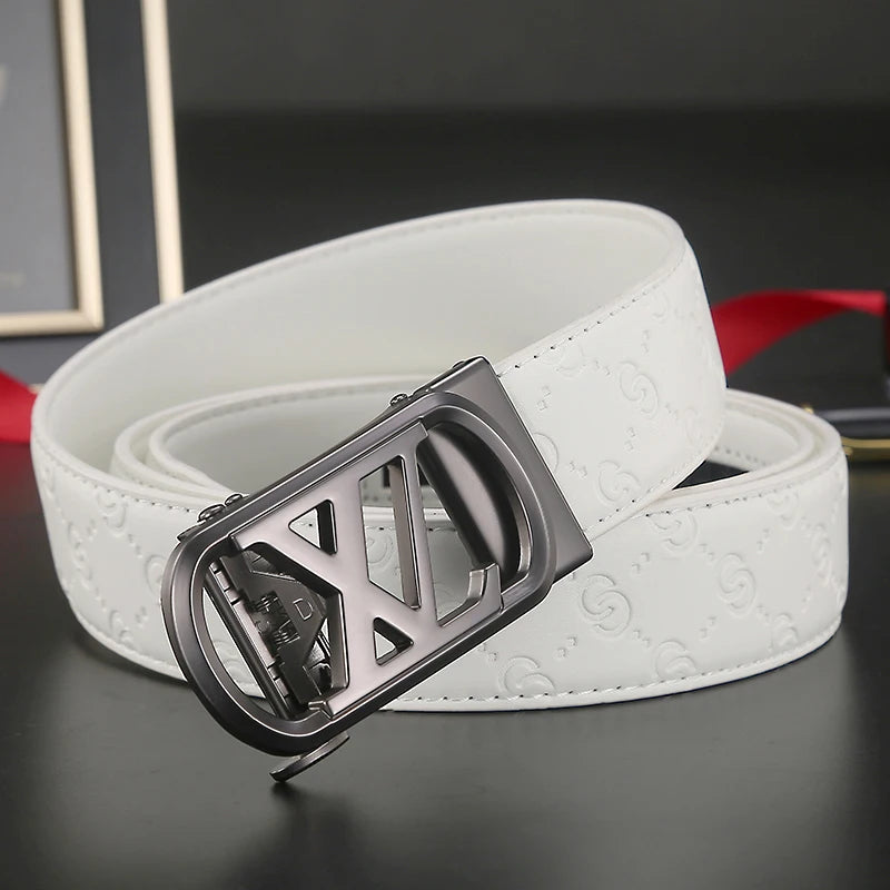 High Quality Metal Automatic Buckle Belt for Men jeans belt